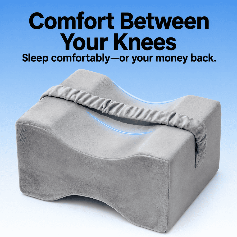 Byeache™ Knee Pillow for Side Sleepers