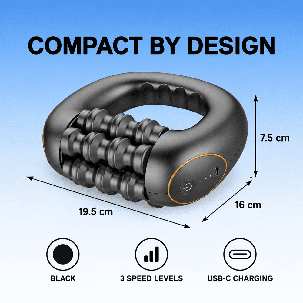 Byeache™ Portable Electric Roller Massager