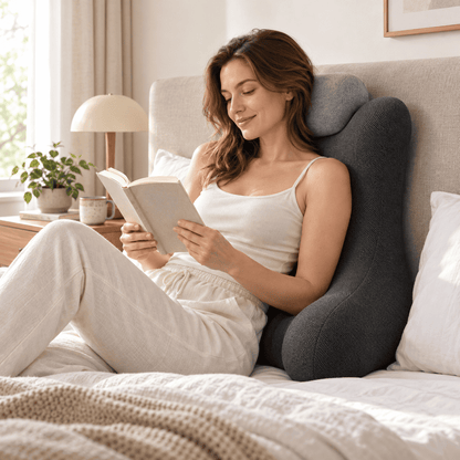 Byeache™ Headboard Backrest Wedge Pillow Bedroom Reading