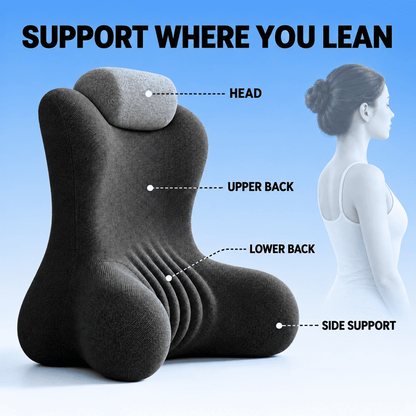 Byeache™ Headboard Backrest Wedge Pillow Bedroom Reading