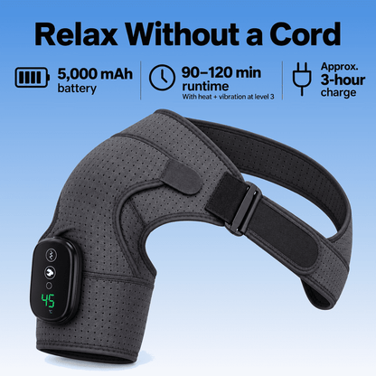 Byeache™ Cordless Heated Shoulder Wrap with Vibration