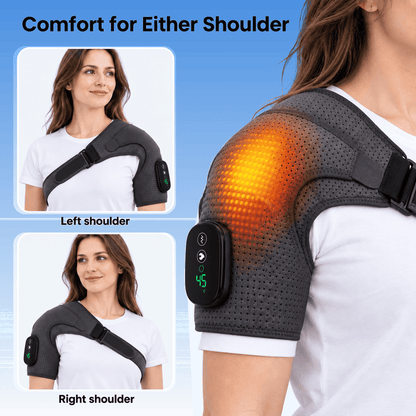 Byeache™ Cordless Heated Shoulder Wrap with Vibration