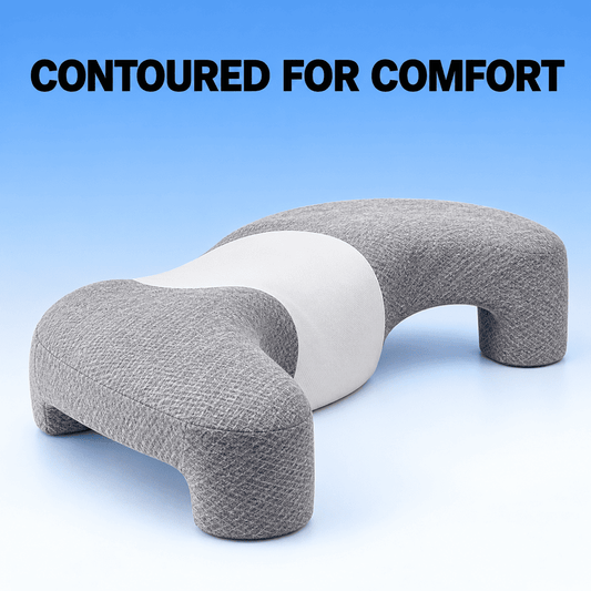 Byeache™ Memory Foam Pillow with Arm Channels