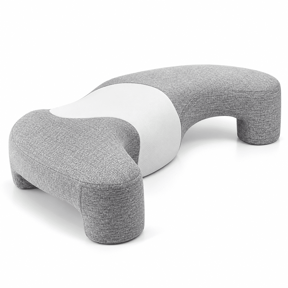 Byeache™ Contoured Memory Foam Pillow with Arm Channels