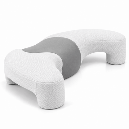 Byeache™ Contoured Memory Foam Pillow with Arm Channels