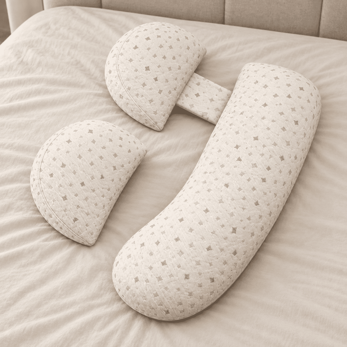 Byeche™ Maternity Full Body Support Pillow Bundle