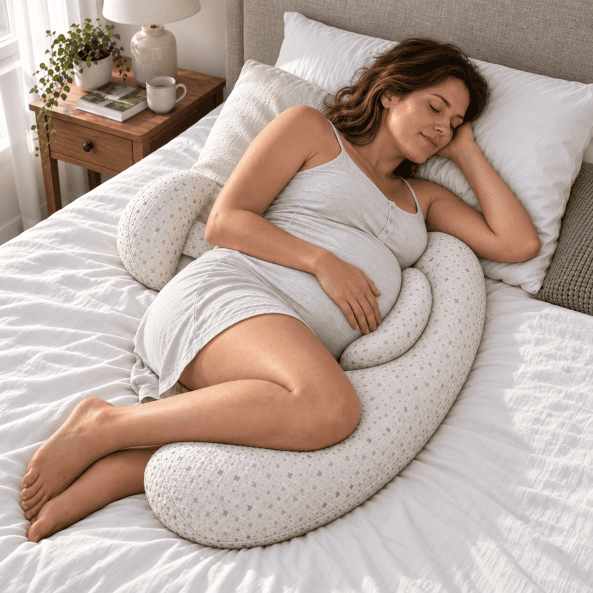Byeche™ Maternity Full Body Support Pillow Bundle
