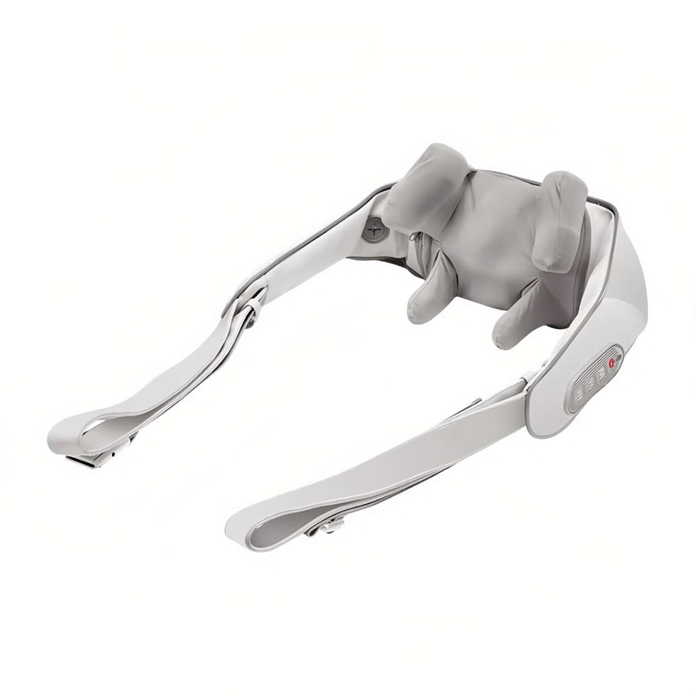 White neck massager on a white background