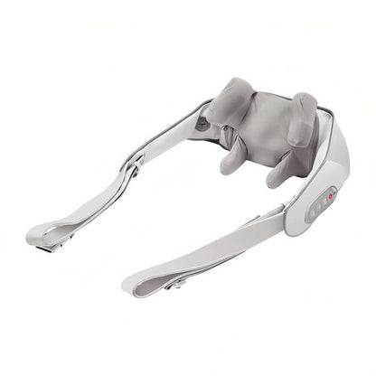 White neck massager on a white background
