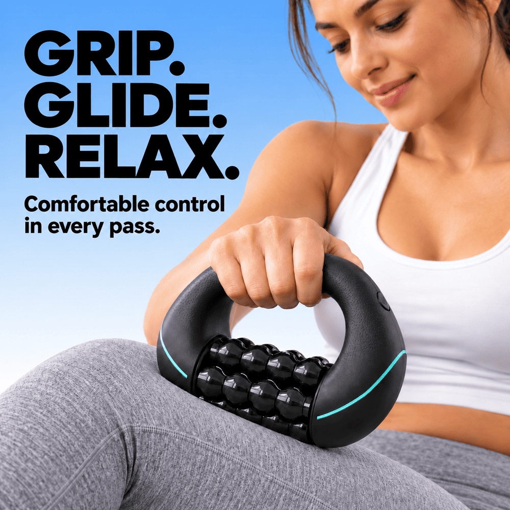 Byeache™ Rechargeable Handheld Roller Massager