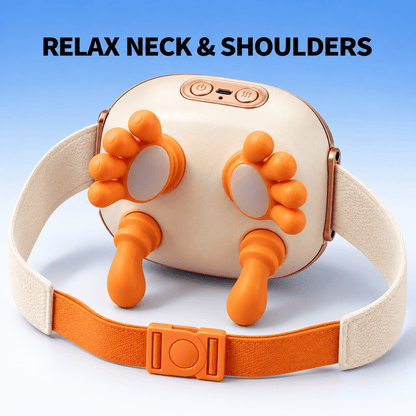 Byeache™ Wearable Neck and Shoulder Massager with Heat