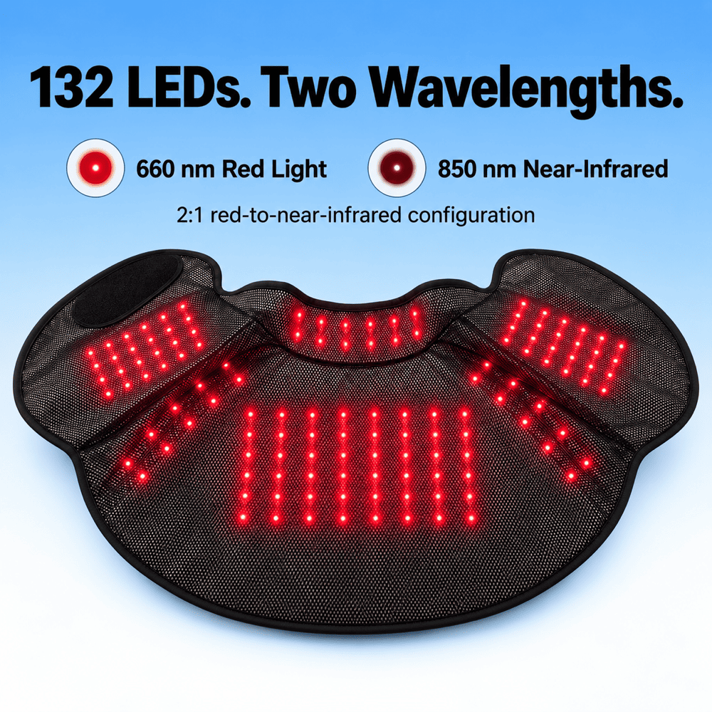 Byeache™ Red Light Heated Shoulder Massage Wrap