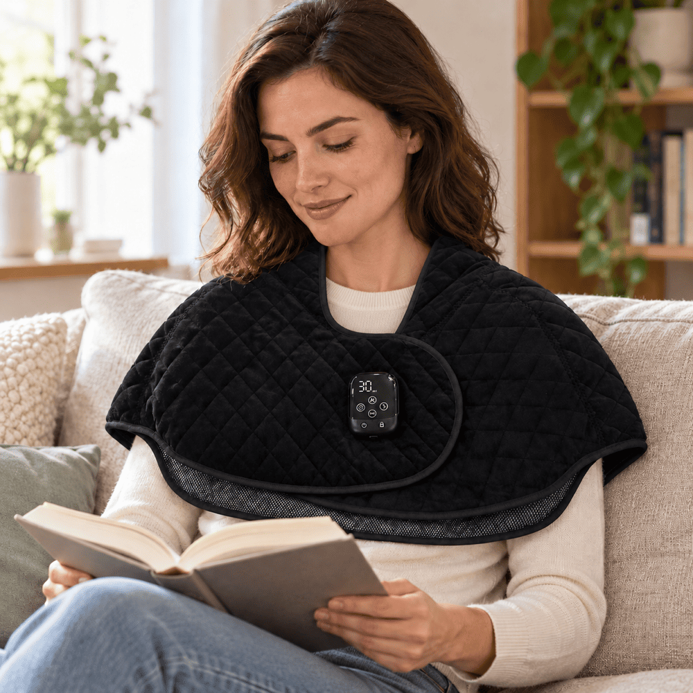 Byeache™ Red Light Heated Shoulder Massage Wrap