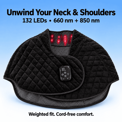 Byeache™ Red Light Heated Shoulder Massage Wrap