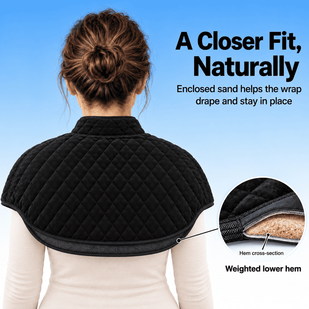 Byeache™ Red Light Heated Shoulder Massage Wrap